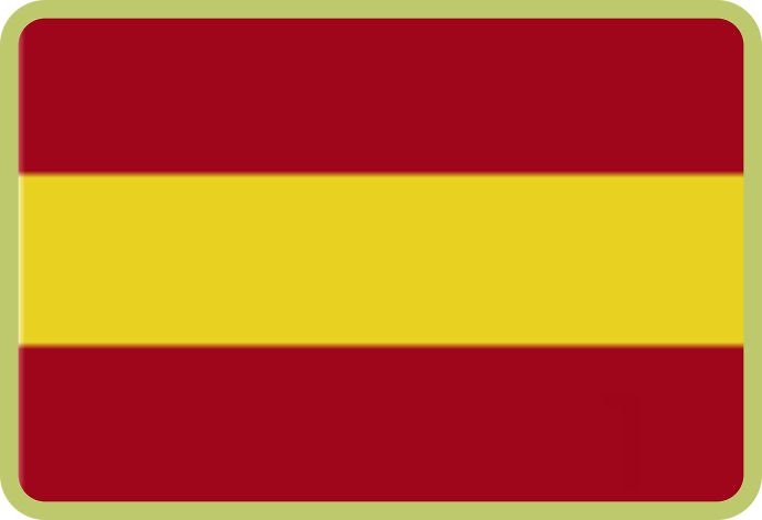 Cinta de medalla amarillo y rojo 
