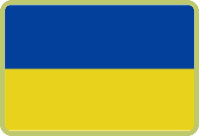 Cinta para medalla azul y amarillo. 