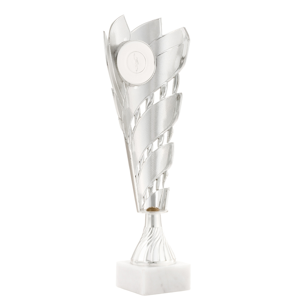 Copa Helix Plateado 34 cm 