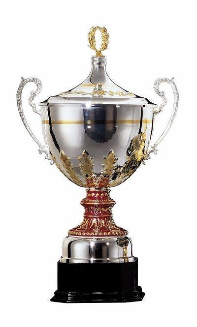 Copa Lavandula Plata Oro Cerámica 