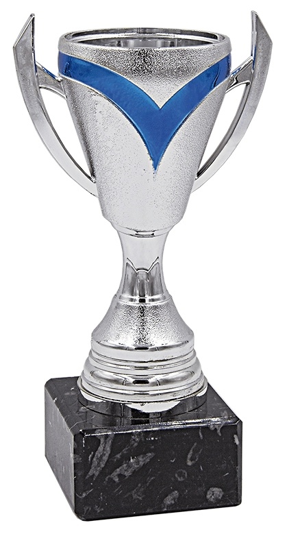 Copa Plateada Asas Cuerpo Gris 