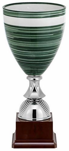 Copa Santolina Cerámica Verde 