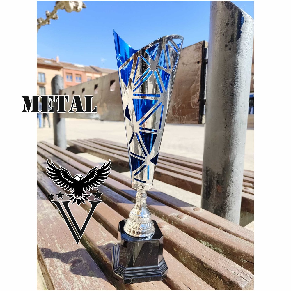 Copa metal calidad alta moderna Hasta 25 unidades Plata-Azul 42.5 cm Plata-Azul Hasta 25 unidades 48,5 cm Plata-Azul Hasta 25 unidades 38 cm Plata-Azul + de 25 unidades 42.5 cm Plata-Azul + de 25 unidades 48,5 cm Plata-Azul + de 25 unidades 38 cm 