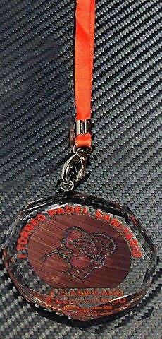 Medalla Deportiva Bosquimano Deportiva Cristal 