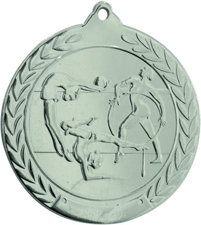 Medalla Deportiva de 50mm Ø para gimnasia 