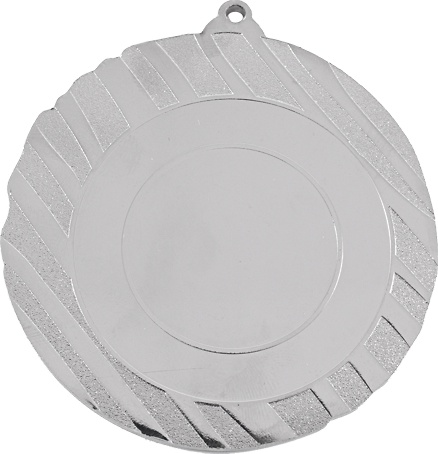 Medalla metalica modernista oro, plata y bronce 