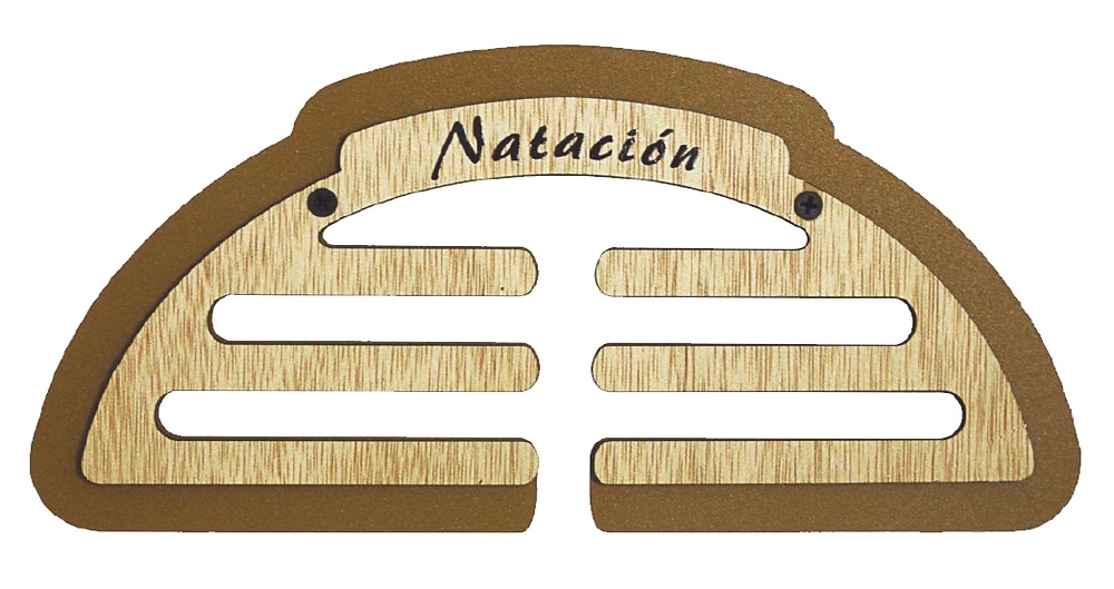 Medallero de madera perfilado 