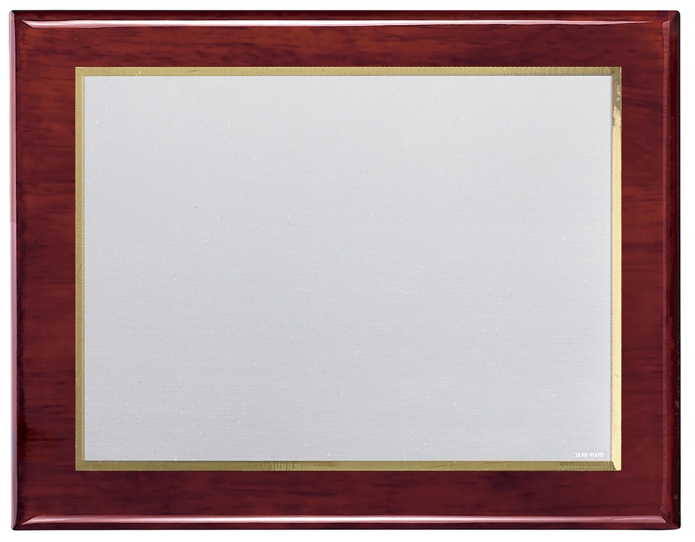 Placa Conmemorativa Cambeo Santo Plateada 
