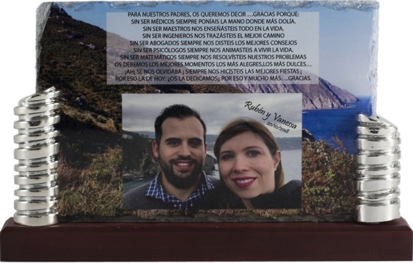Placa conmemorativa Barcia a Todo Color 