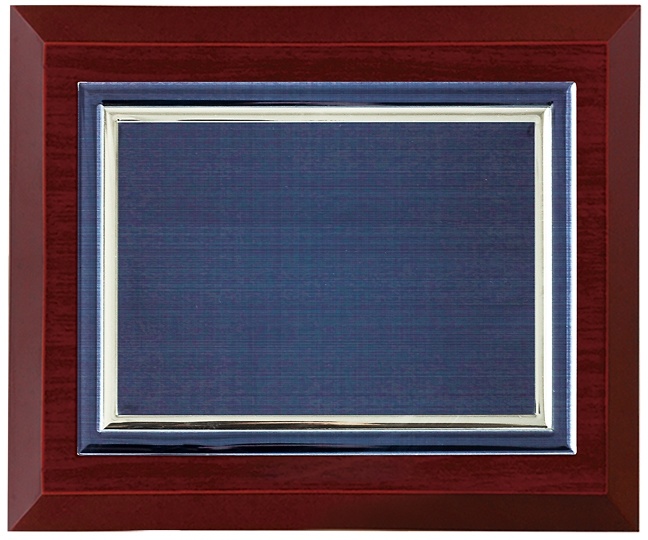 Placa conmemorativa azul textura 