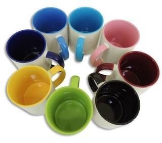 TAZA MUG PERSONALIZABLE INTERIOR EN COLOR 