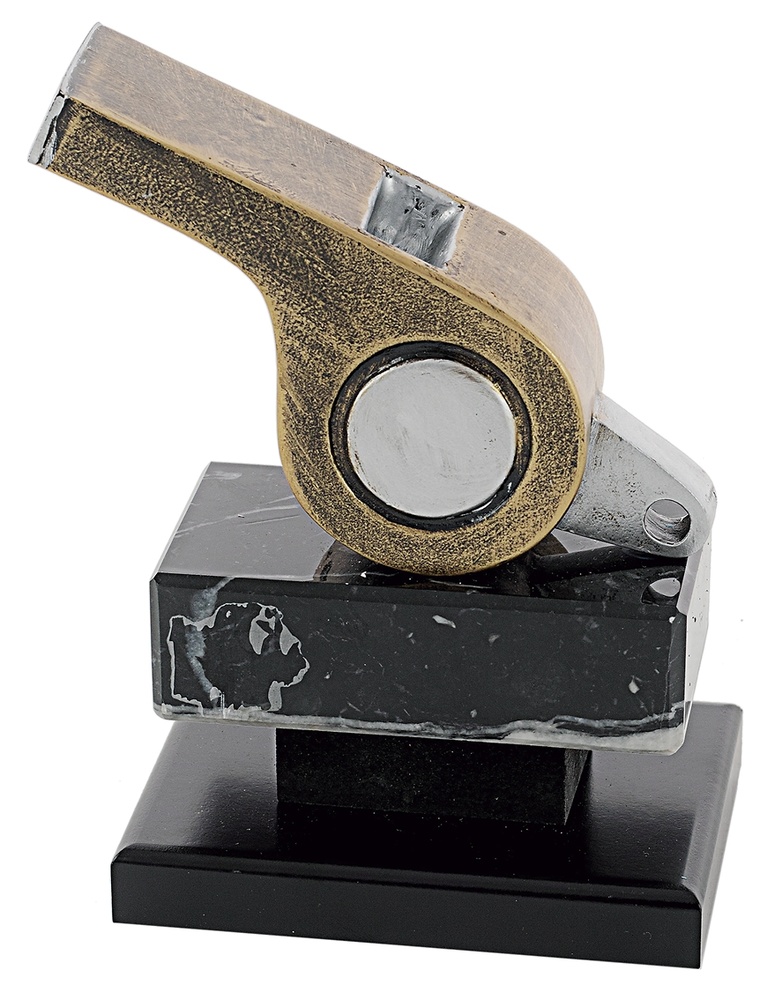 Trofeo Árbitro de resina. 