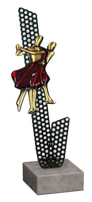 Trofeo Artesanal Laton Baile 