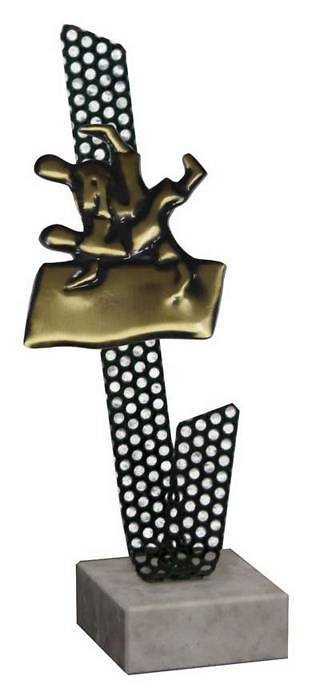 Trofeo Artesanal Laton Judo 