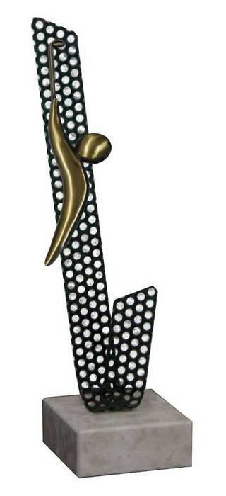 Trofeo Artesanal Laton Golf 