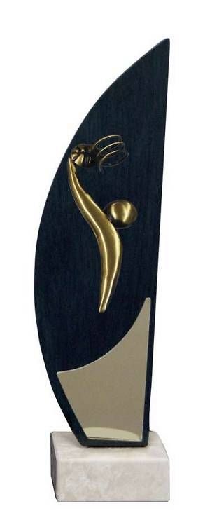 Trofeo Artesanal Laton Baloncesto 