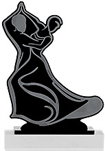 Trofeo Baile de resina. 