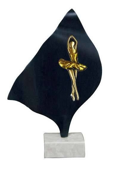 Trofeo Artesanal Laton Baile 