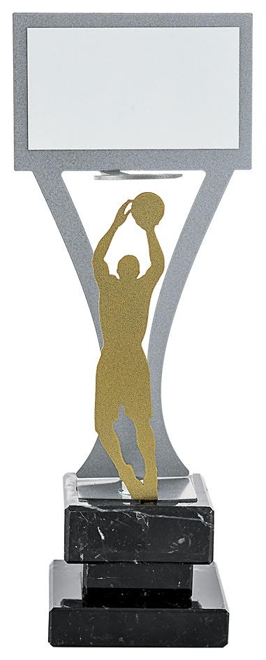 Trofeo Baloncesto de resina. 