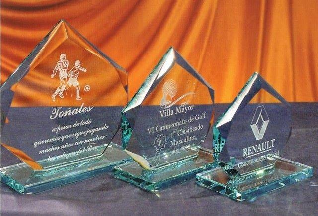 Trofeo Bemba Heptagonal Cristal 