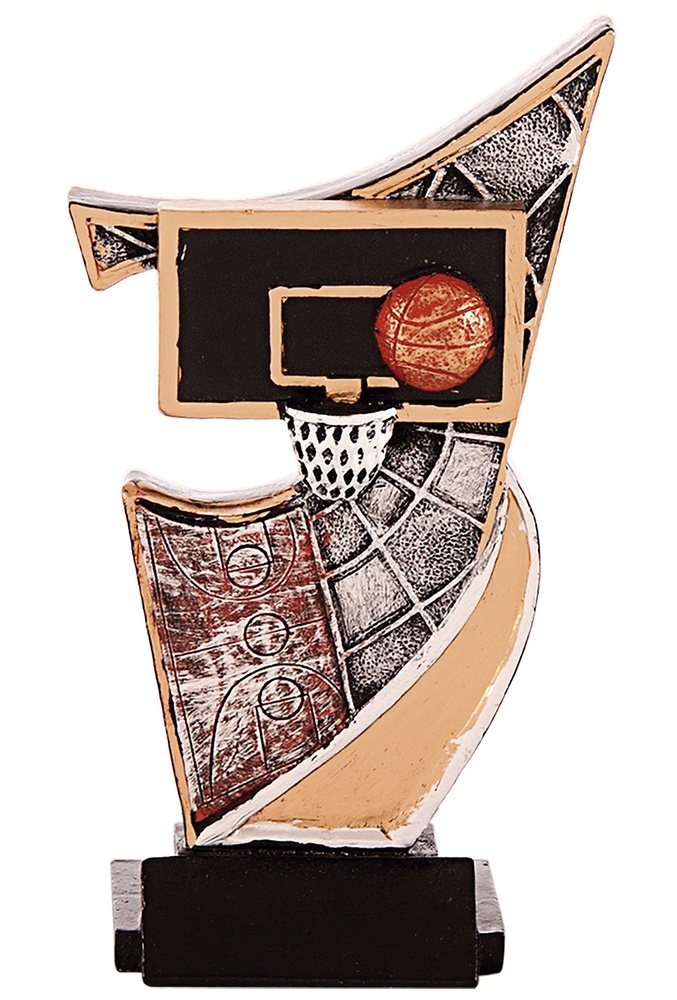 Trofeo Benavente para Baloncesto en resina decorada 