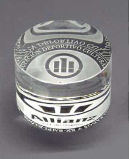 Trofeo Boer Circular Acrecentado Cristal 