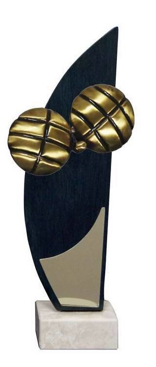 Trofeo Artesanal Laton Petanca 