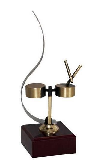 Trofeo Artesanal Laton Musica 