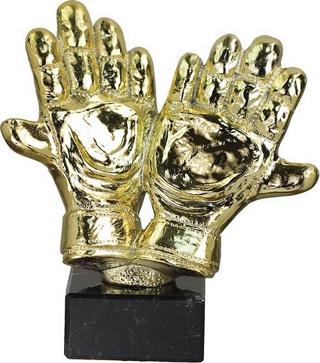 Trofeo Dorado de guantes de futbol 