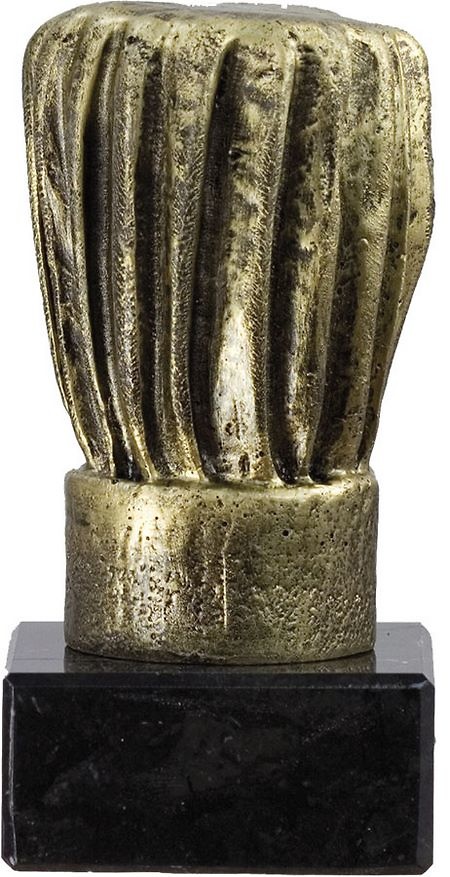 Trofeo Dorado gorro de cocina 