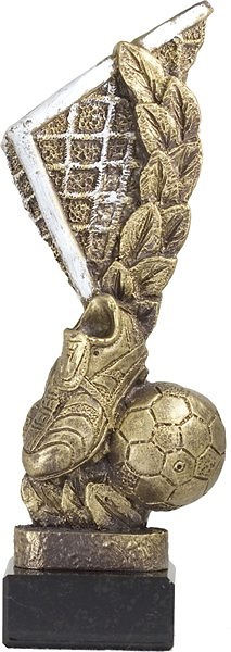 Trofeo Futbol Botas Pelota Hojas 27 cm 