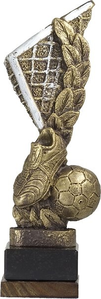 Trofeo Futbol Botas Pelota Hojas 29 cm 