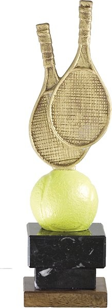 Trofeo Raqueta Pelota Tenis 27 cm 