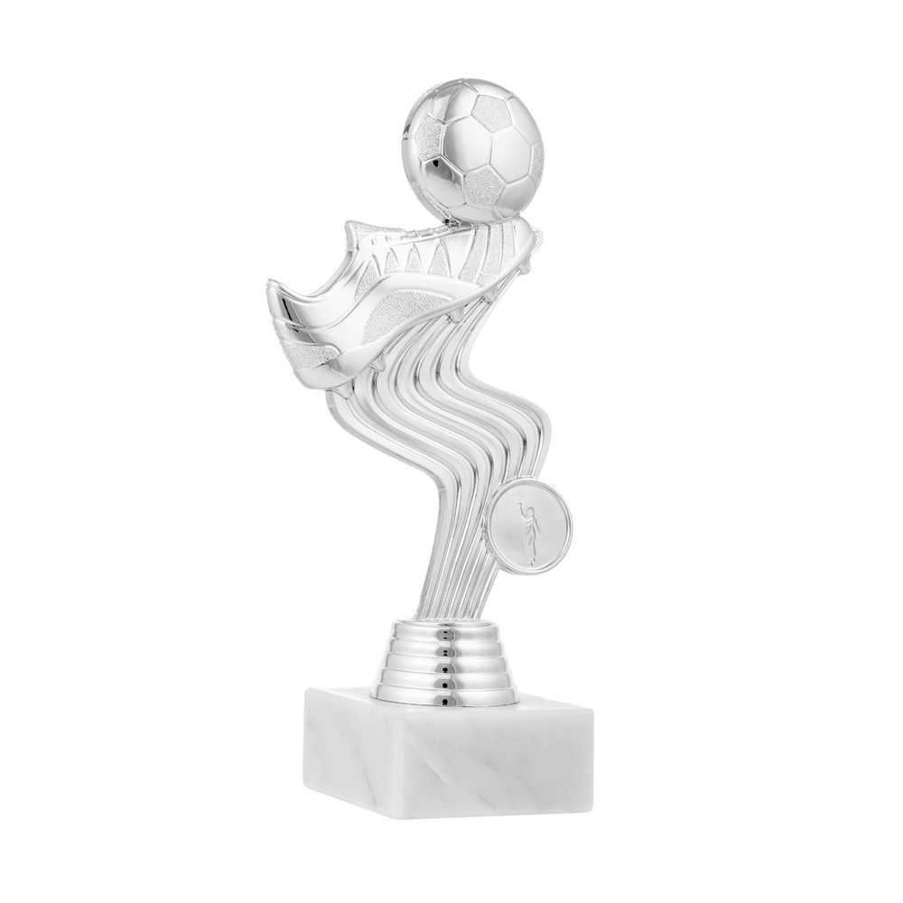 Trofeo Sevilla Fútbol Plateado 21,5 cm 