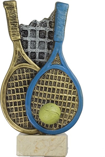 Trofeo Tenis Raquetas Colores 23 cm 