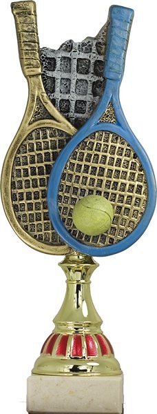 Trofeo Tenis Raquetas Colores 33 cm 