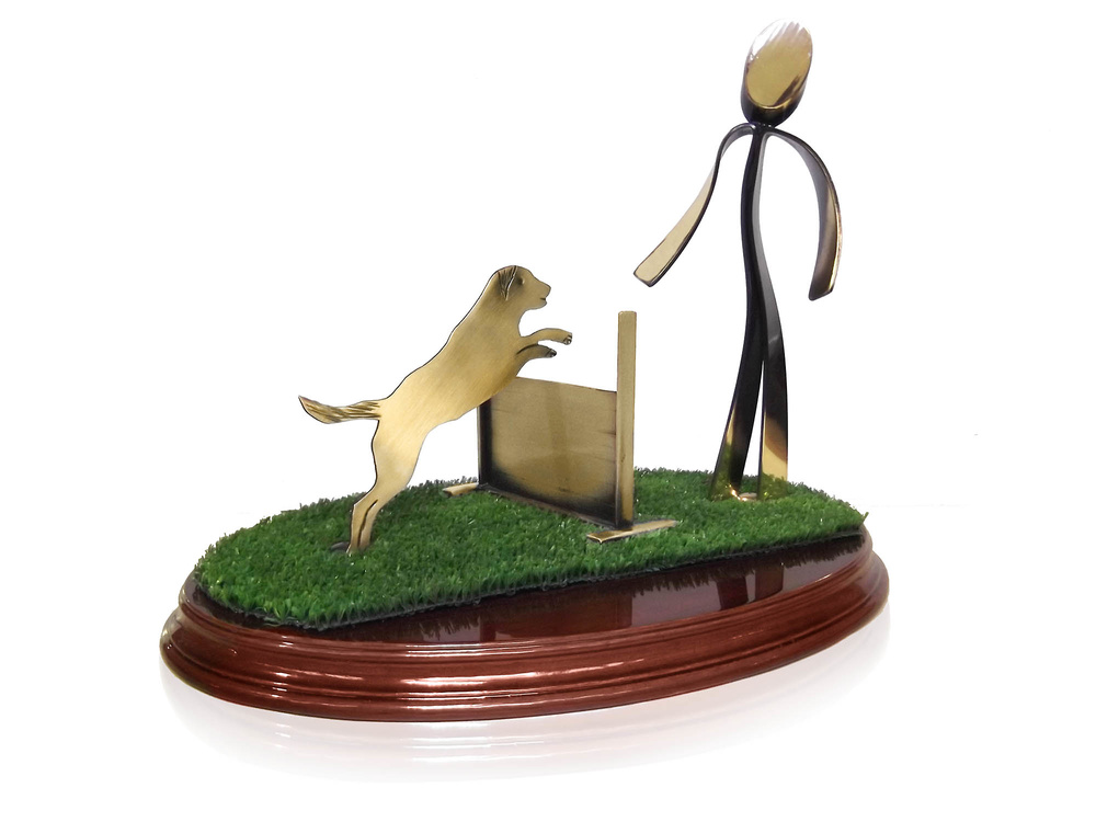 Trofeo adiestramiento canino 