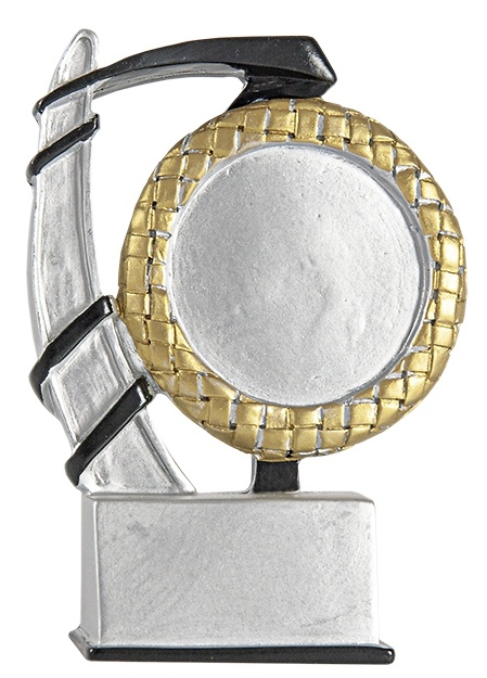 Trofeo artewow en resina con disco personalizable 