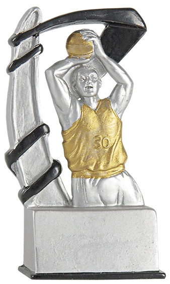 Trofeo artewow en resina para baloncesto 