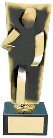 Trofeo atletismo atleta latón 