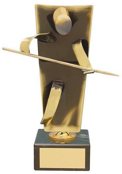 Trofeo billar latón 