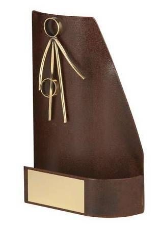 Trofeo bolos trapecio aplique jugador 