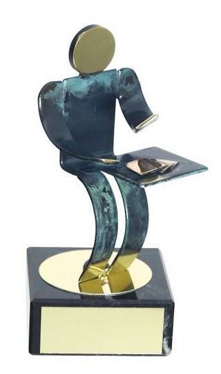 Trofeo cartas artesanal 