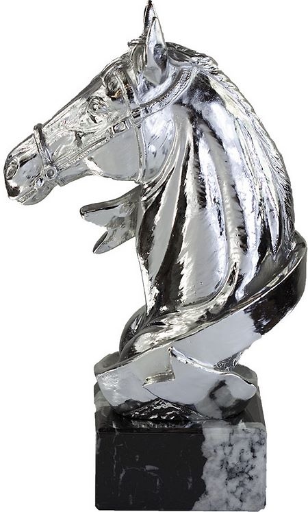 Trofeo cinta de caballo Plata 23 cm 