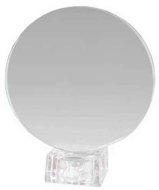 Trofeo circular con peana de cristal 