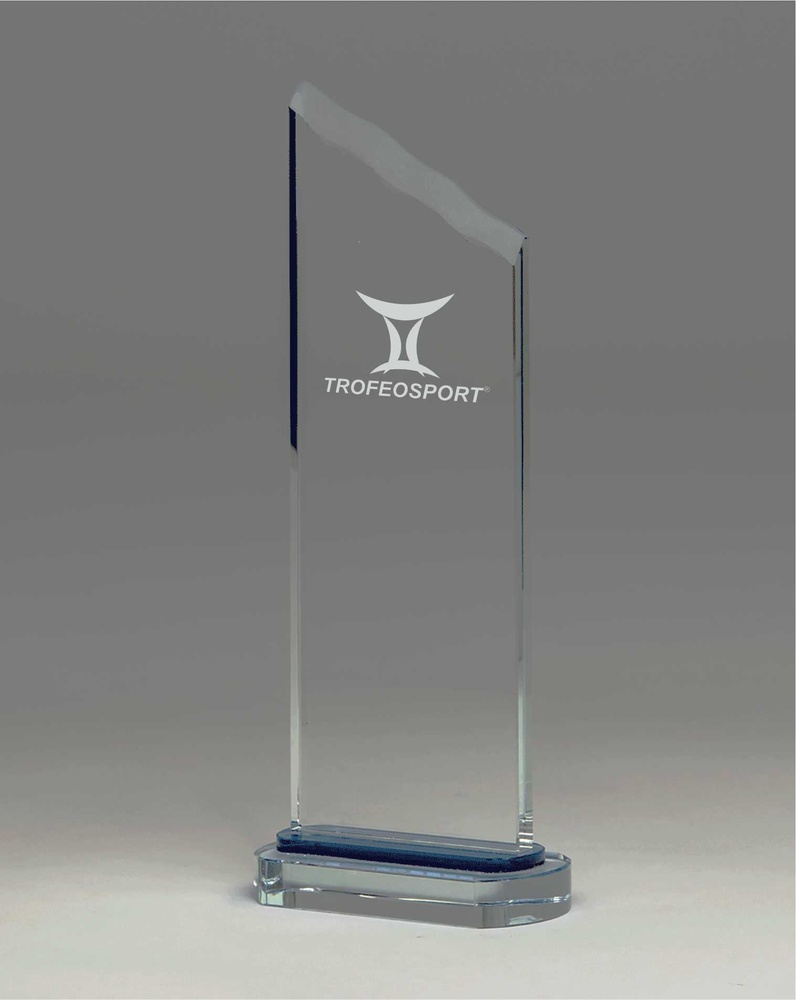 Trofeo con forma de Icono rectangular lapidado 