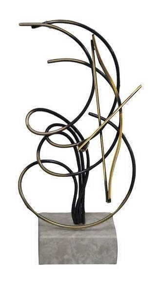 Trofeo Artesanal Laton Tiro con Arco 