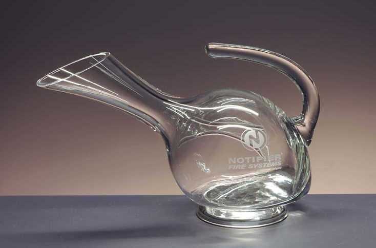 Trofeo decantador fashion top de cristal 
