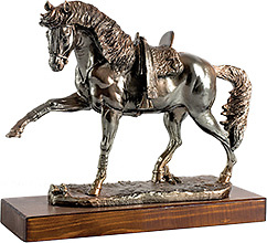 Trofeo en resina Caballo. 