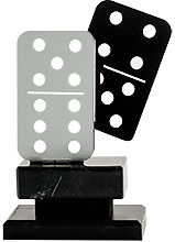 trofeo metal dos tonos 